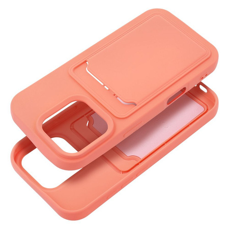 Futerał CARD CASE do IPHONE 16 Pro różowy