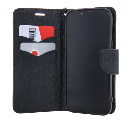 Etui Smart Fancy do iPhone 16 Plus 6,7&quot; czerwono-granatowe