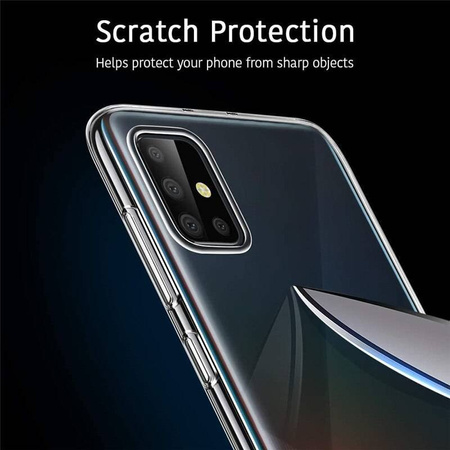 Etui SAMSUNG GALAXY M31S Back Żel transparentne