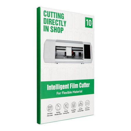 Folia do cięcia do plotera na tył telefonu 180 x 120 mm 10 sztuk - różowa z brokatem