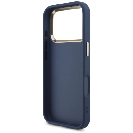 Guess 4G Big 4G Classic Logo Case for iPhone 17 Pro - Blue and Gold