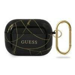 Guess GUACAPTPUCHBK AirPods Pro cover czarny/black Gold Chain Collection