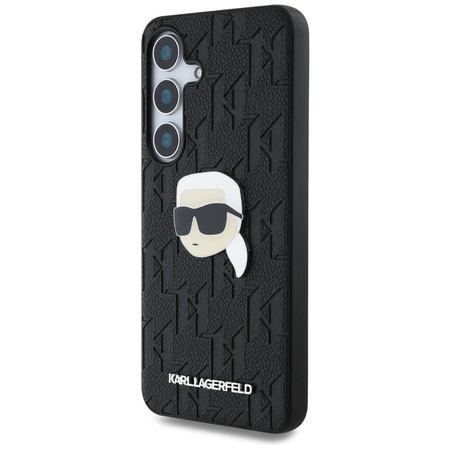 KARL LAGERFELD SAMSUNG S25+ MONOGRAM KLHCS25MPGKLKIPKHEAD PIN BLACK