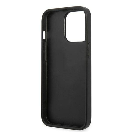 Schutzhülle IPHONE 13 PRO Karl Lagerfeld Hardcase Karlimals Cardslot (KLHCP13LCANCNK) schwarz