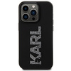 Karl Lagerfeld nakładka do iPhone 15 Pro 6,1" KLHCP15L3DMBKCK czarna HC 3D Logo Glitter
