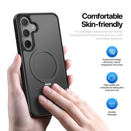 DUX DUCIS futerał YIND kompatybilny z MagSafe do SAMSUNG S25 czarny