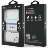 BMW M Silicon Horizontal Line MagSafe Case for iPhone 17 Pro - White