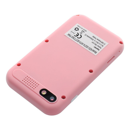 Telefon do gier dla dzieci z ekranem IPS 2,4" z przyciskami KDC-0027A różowy