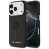 Karl Lagerfeld Initialen &amp; Metalllogo MagSafe Case für iPhone 17 Pro Max - Schwarz