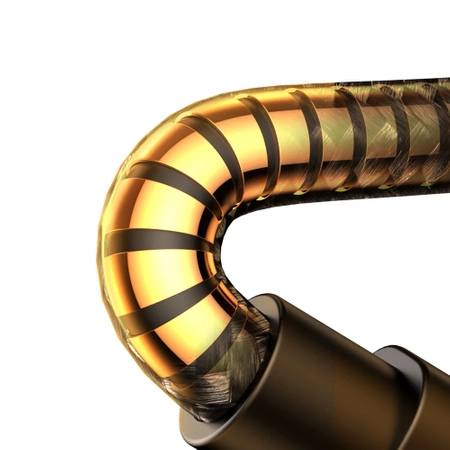 Joyroom USB C Kabel gewinkelt - USB C für schnelles Aufladen und Datenübertragung 100W 1,2 m schwarz (S-CC100A6)