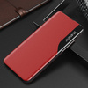 Eco Leather View Case elegancki futerał etui z klapką i funkcją podstawki Xiaomi Poco X4 NFC 5G czerwony