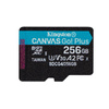 Kingston karta pamięci 256GB microSDXC Canvas Go Plus Gen4 200MB/s A2 U3 V30 + adapter