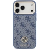 Guess 4G Strass Logo MagSafe Case für iPhone 17 Pro Max - Blau