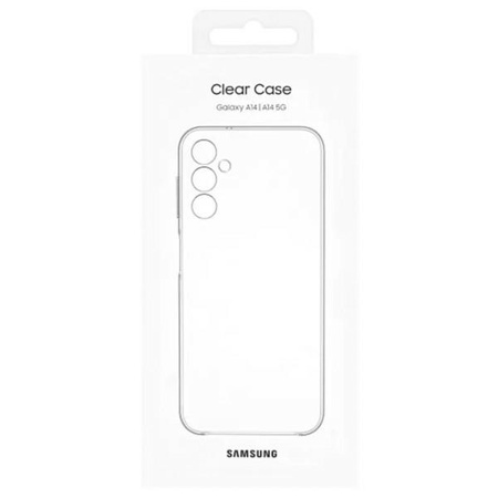 Samsung Clear Cover Case für Samsung Galaxy A14 Gel Cover Transparent (EF-QA146CTEGWW)