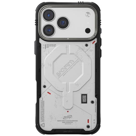Etui Skinarma Vigor MagSafe do iPhone 17 Pro Max jasnoszary