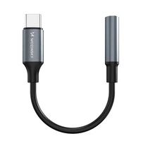 Wozinsky WACM-01 USB-C Adapter - 3,5mm Mini Jack - Schwarz
