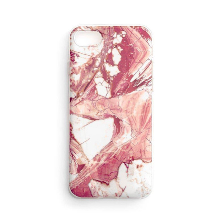 Wozinsky Marble TPU case cover for Samsung Galaxy A22 4G pink