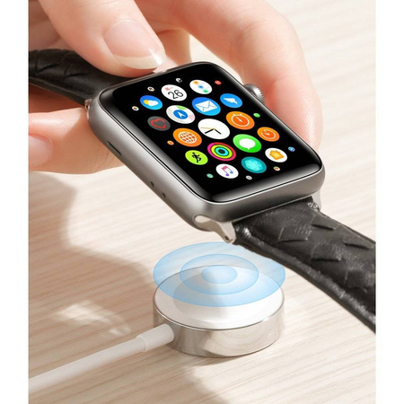 Joyroom S-IW001S inductive charger for Apple Watch with USB cable 1.2 m white