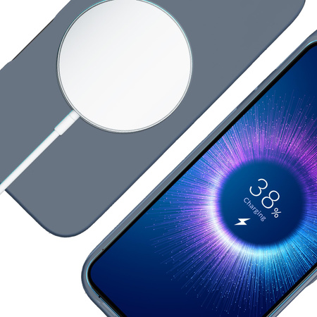 Apple iPhone 16 Plus - 3mk Hardy MagSilicone Ultramarine