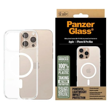 PanzerGlass HardCase iPhone 16 Pro Max 6,9&quot; weiß/weiß MagSafe 1294