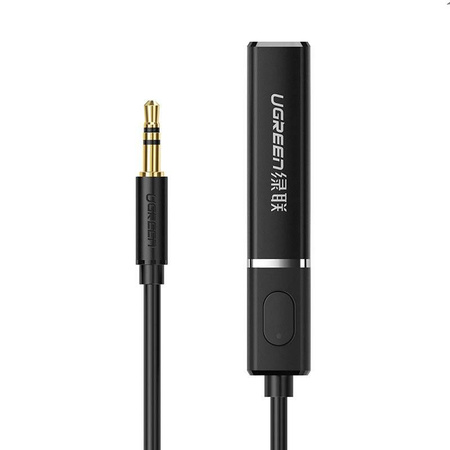 Ugreen transmiter Bluetooth 4.2 bezprzewodowy adapter audio 3,5 mm mini jack czarny (40761 CM107)