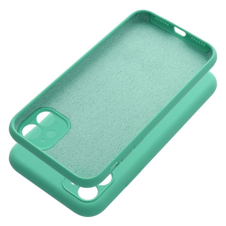 Futerał SILICONE 2mm do IPHONE 11 miętowy