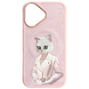 Etui Nimmy Magnetic fashion cute pet     MagSafe do iPhone 16 różowy