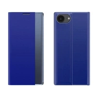 New Sleep Case iPhone 16e Flip Cover with Stand - Blue