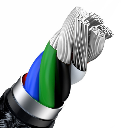 Baseus Cafule Series Metal Data Cable Type-C to iP PD 20W 2m Black