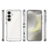 Etui Outer Space Case na Samsung Galaxy S25 Edge pokrowiec z elastyczną ramką - przezroczyste