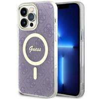 Guess GUHMP14XH4STU iPhone 14 Pro Max 6,7" lila/lila Hardcase 4G MagSafe