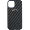 Audi Carbon Fiber iPhone 11 / Xr 6.1" black/black hardcase AU-TPUPCIP11-R8/D2-BK