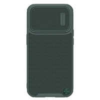 Nillkin Textured S Case iPhone 14 Pro gepanzerte Hülle mit Kameraabdeckung grün