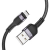Cable 2.4A 2m USB - Micro USB Tech-Protect Ultraboost black
