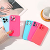 Silicone case etui Samsung Galaxy A14 5G / Galaxy A14 silikonowy pokrowiec zielone
