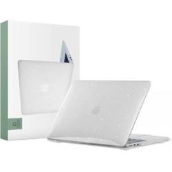 Schutzhülle MACBOOK AIR 13 2022 Tech-Protect SmartShell Glitter Clear transparent