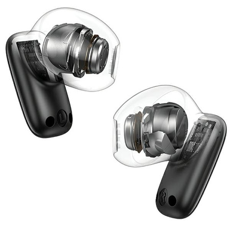 USAMS Słuchawki Bluetooth 5.3 TWS ID Series bezprzewodowe różowy/pink BHUID04 (ID25)