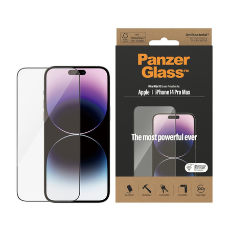 PanzerGlass szkło hartowane Ultra-Wide Fit do iPhone 16 Pro 6,3&quot; TTT