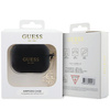 Oryginalne Etui APPLE AIRPODS PRO 2 Guess Cover Liquid Silicone Glitter Triangle Charm (GUAP2LECG4K) czarne