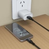 Dudao L3ST USB-A - USB-C 5A Kabel 1,2 m geflochten - Schwarz
