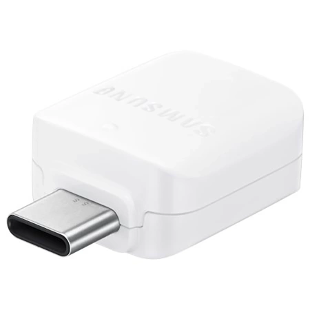 Samsung EE-UN930 USB-A auf USB-C OTG-Adapter (Großpackung – Ersatzverpackung) – Weiß
