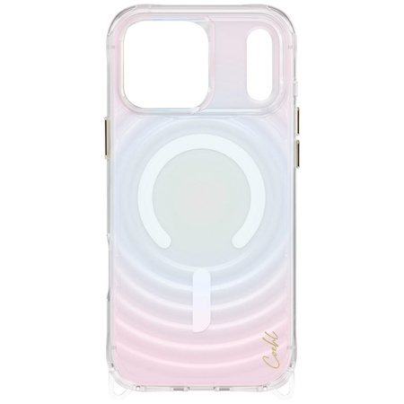 Etui UNIQ Coehl Vela do iPhone 17 Pro    Max Magnetic Charging opal