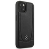 Schutzhülle IPHONE 14 PLUS Mercedes Leather Urban Line (MEHCP14MARMBK) schwarz