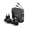 Forcell Wielofunkcyjna Ładowarka 5w1 20W PD z kablem typ C/lightning, power bankiem 10000mAh i ład. bezprzew. 15W