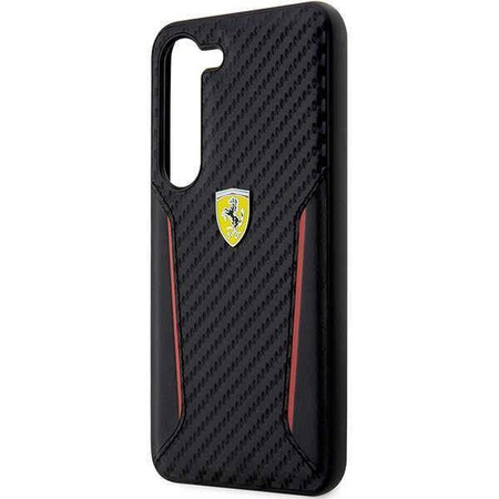 Ferrari FEHCS23MNPYK S23+ S916 schwarz/schwarz Hartschalenkoffer Carbon Contrast Edges