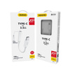 Dudao adapter audio przejściówka do słuchawek z USB Typ C na mini jack 3,5 mm biały (L16CPro white)