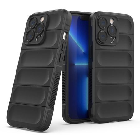 Magic Shield Case case for iPhone 13 Pro flexible armored case dark blue