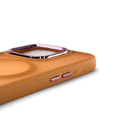 Wozinsky Fashion Case mit MagSafe für Samsung Galaxy S24 FE - Orange