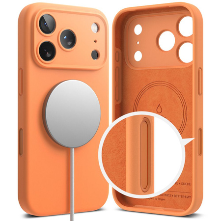 RINGKE SILICONE MAGNETIC MAGSAFE IPHONE 17 PRO TANGERINE
