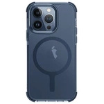 Uniq Combat iPhone 15 Pro 6,1&quot; Hülle Magclick Charging blau/rauchblau